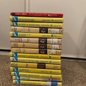 15 Nancy Drew books by Carolyn Keene 1949 VINTAGE❗